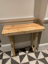 Handmade Reclaimed Wooden Consul Table Side Entrance Table Front Hall Furniture