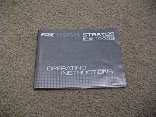 Fox stratos 1000 reels - fs,