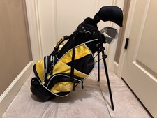 Lynx LX Jr Junior Golf Club Set RH Driver, Putter, 5-7-9 Irons w/ Bag