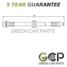 Brake Hose Front GCP Fits MG