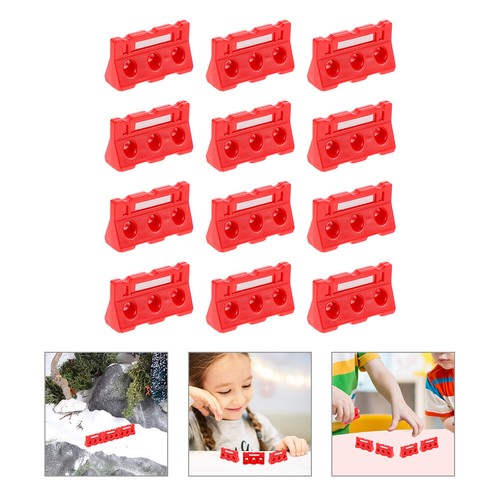 12pcs traffic road barrier - 12pcs,