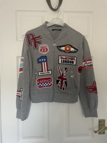 Punkyfish y2k jumper jacket - punkyfish,