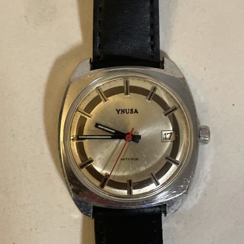 Vintage ynusa swiss - made, hand
