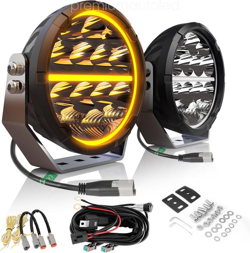 2pcs 7inch led driving lights - 7inch,