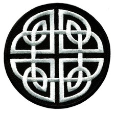 Celtic Knot Patch Embroidered