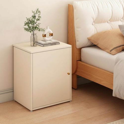 Single drawer metal - metal, table