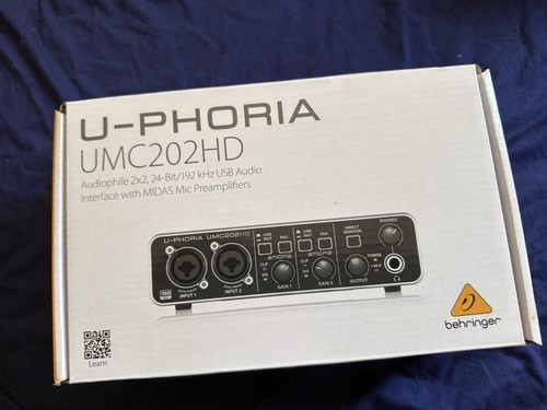 Behringer phoria umc202hd - u-phoria,