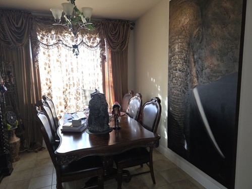 Traditional rectangular brown - rectangular,