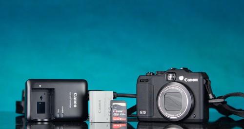 Canon powershot g15 - canon, 12.1mp