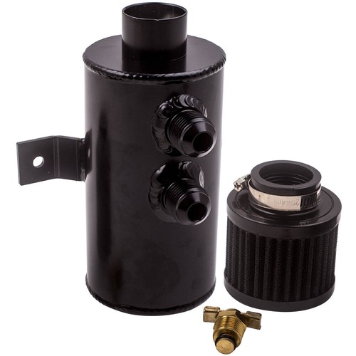 Aluminum oil catch tank - catch, can