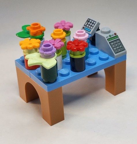 Lego flower market stall - lego,