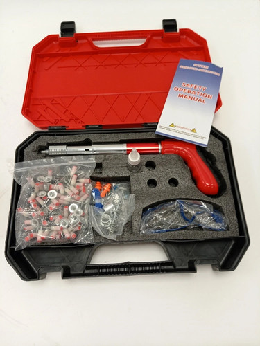 Nail gun with accessories and - nail,