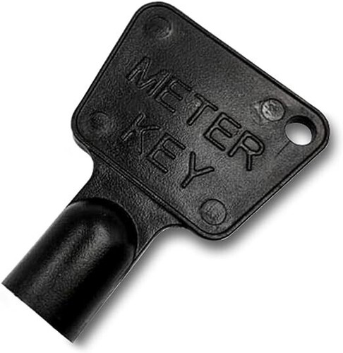 Service utility meter key gas - service,