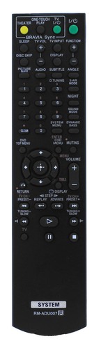 Adu007 replacement remote - rm-adu007,