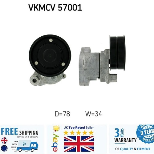 Ribbed belt tensioner for - v-ribbed,