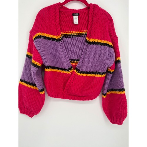 Truce chunky knit surplice - chunky,