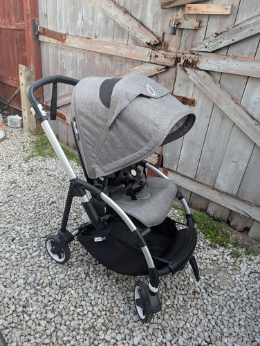 Bugaboo bee6 aluminium grey - bee6, &