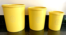 Vintage Tupperware Yellow