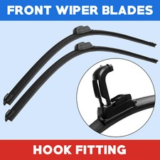 Flat Aero VU Front Windscreen Wiper Blades Set For Porsche 944 19/19"