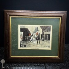 VINTAGE FRAMED PRINT BRITISH