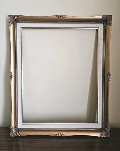 Vintage large gold ornate - large,