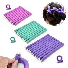 10PCS Hair Rollers Foam Curlers Soft Sleep-In Twists Curls Beach Waves Styling