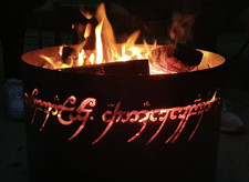 The One Ring steel fire pit