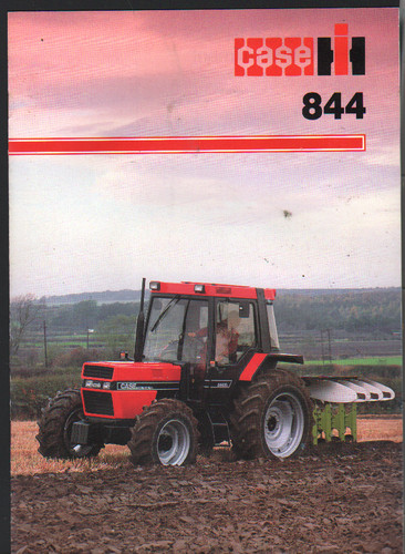 Case 844 80hp tractor - "844",