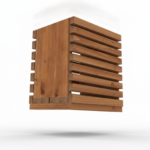 Garden planter 3ft wooden box - wooden,