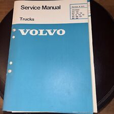 Volvo Trucks Various Clutches Service Manual 1978 - 100 Page * Reprinted Copy *