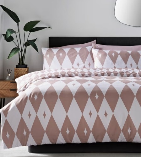 Brand new pink harlequin - new,