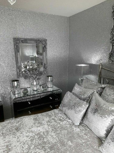 Chunky silver glitter - chunky,