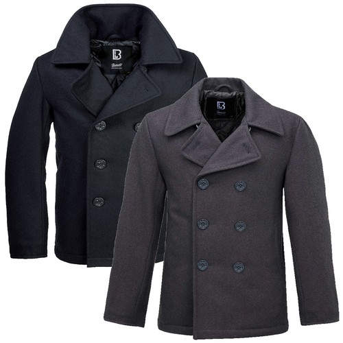Brandit pea coat double - coat,