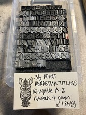 36 POINT PERPETUA TITLING