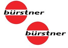 Burstner 2x Stickers Motorhome Camper Decal Caravan Caravan Sticker,