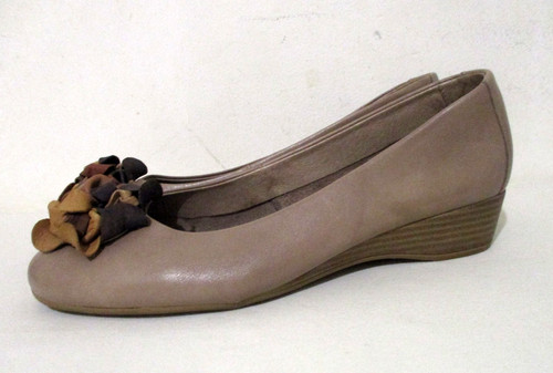 Pitillos leather low - leather, wedge