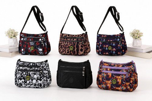 Women multi pocket - multi, crossbody