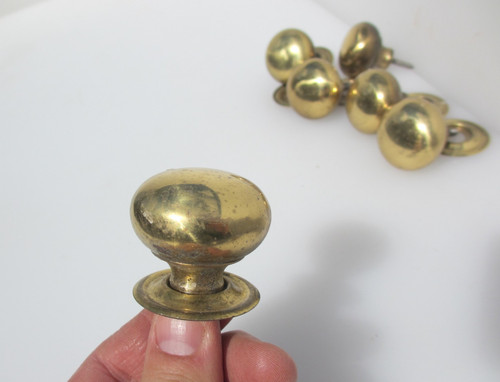 Vintage brass cabinet - brass,