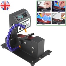 Mini Belt Sander Electric Sanding Polishing Machine 350W Dry&Wet Grinder New UK