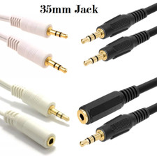 3.5mm Stereo Jack Male AUX Cable 20cm to 20m Headphone Audio 3.5 mm Lead