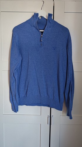 Gant zip blue cotton - zip,