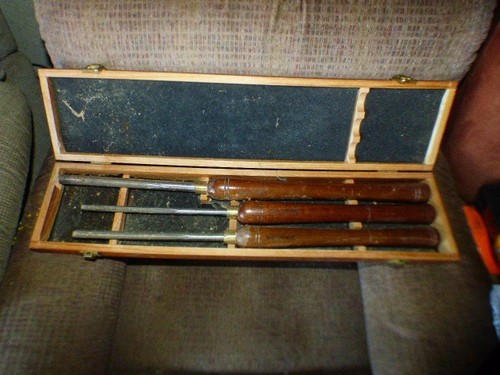 Hss lathe chisel set - set, wood