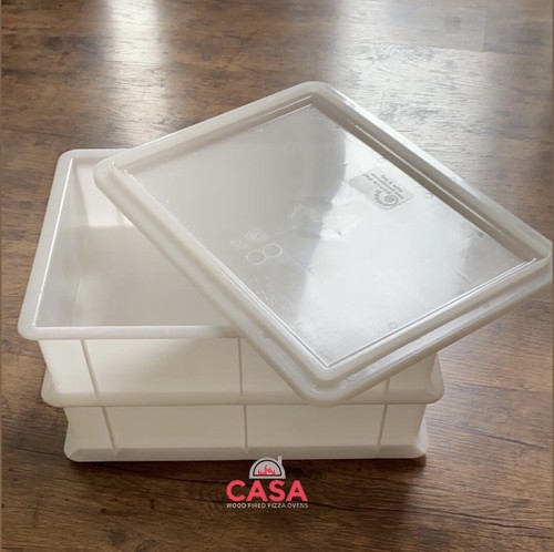 Pizza dough trays lid - pizza,