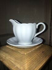 Vintage Grindley 'Lupin Petal'  Petalware Milk Jug Under plate Saucer