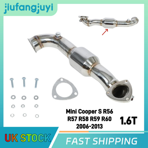 Stainless sports cat exhaust - stainless,