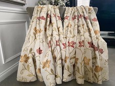 PAIR EXTRA WIDE FLORAL