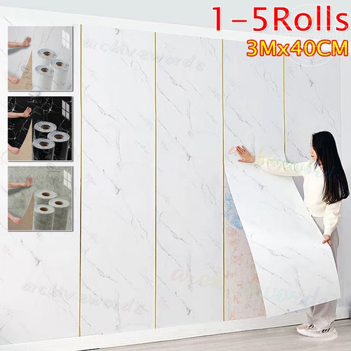 15m self adhesive - marble, tiles
