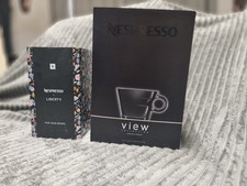 Nespresso Limited Edition Aeroccino 3 Milk Frother + x2 cappuccino glasses