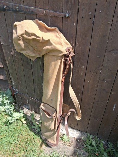 Vintage canvas golf carry bag - vintage,