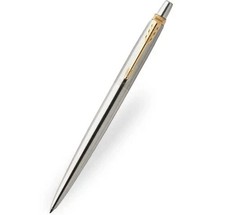 HOME OFFICE PARKER JOTTER BALLPOINT PEN BLACK BLUE STAINLESS STEEL SILVER